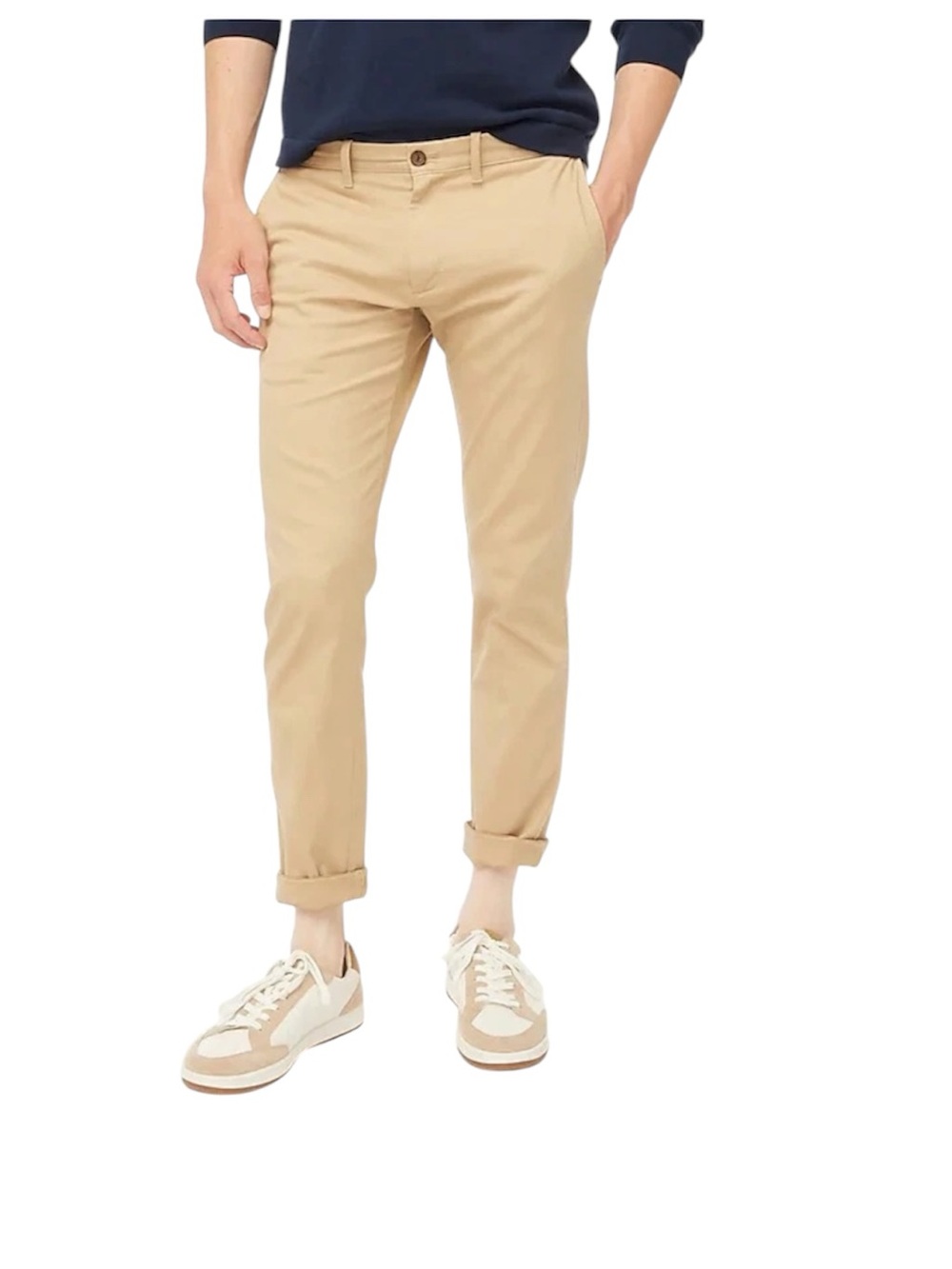 J. Crew Flex Slim Khaki Chinos in Beige 29 x 32